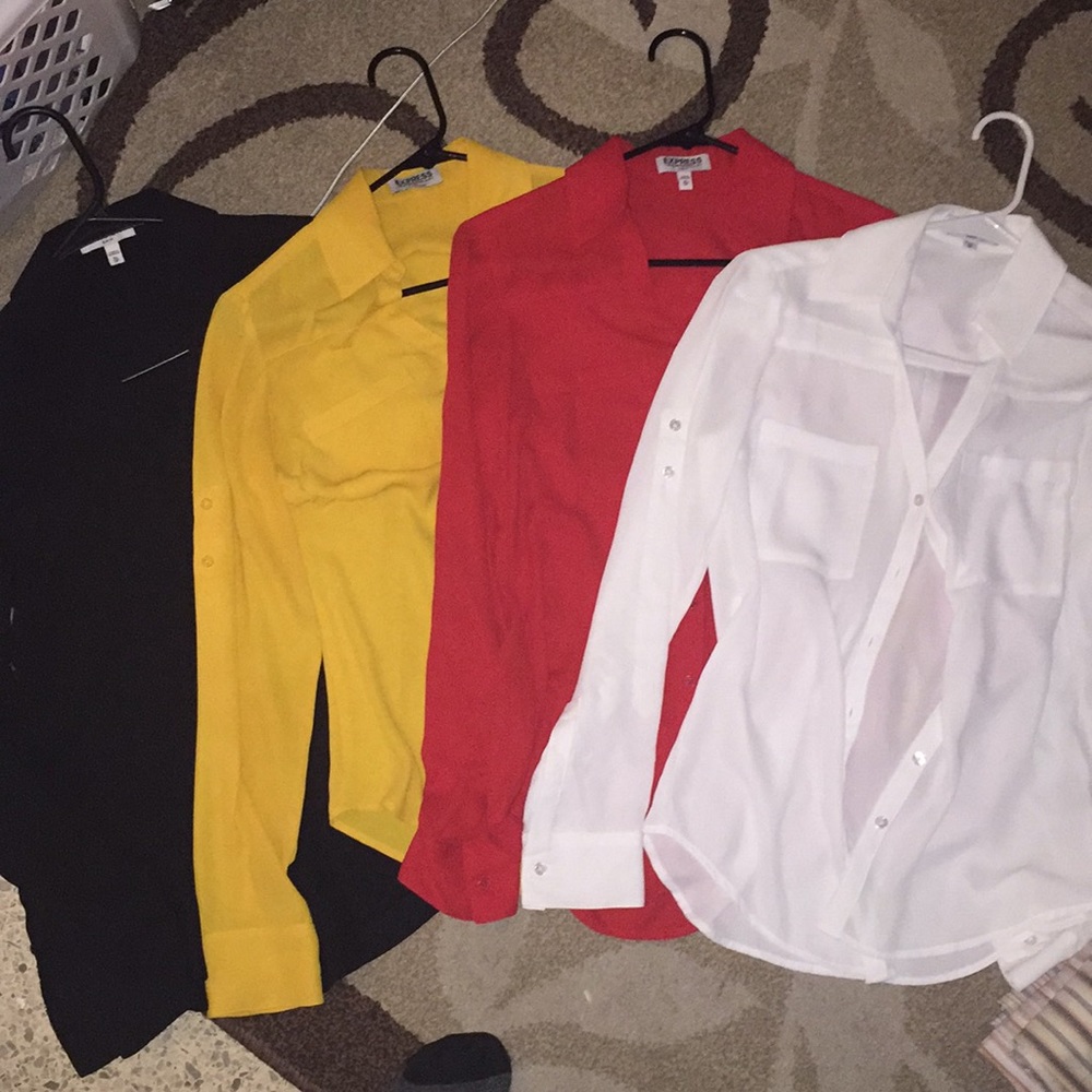 Express blouses xs